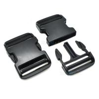 Plastic Release Buckle, DIY, black, 88.50x60x15mm, Sold By PC