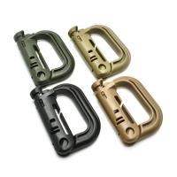 Plastic Release Buckle, Letter D, durable, more colors for choice, 53.50x37.60x11mm, Sold By PC