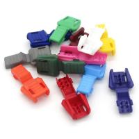 Plastic Snoer Tips, DIY, meer kleuren voor de keuze, 36mm,18x17mm, Verkocht door PC
