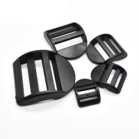 Plastic Bag Adjust Buckle, DIY & different size for choice, black, Sold By PC