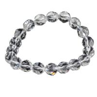 Quartz Bracelets, Clear Quartz, different size for choice & for woman & faceted, Sold By Strand