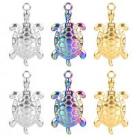 Stainless Steel Animal Pendants 304 Stainless Steel Turtle Vacuum Ion Plating Unisex Sold By PC