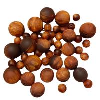 Harz Schmuckperlen, rund, Epoxidharzklebstoff, DIY & verschiedene Größen vorhanden, Kaffeefarbe, verkauft von Tasche