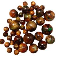 Resin Jewelry Beads, Round, epoxy gel, DIY & different size for choice, mixed colors, Sold By Bag