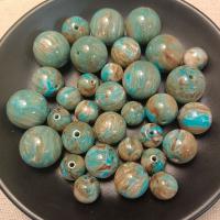Resin Jewelry Beads, Round, epoxy gel, DIY & different size for choice, mixed colors, Sold By Bag