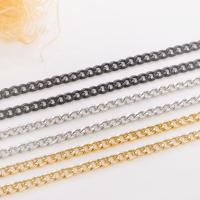 Stainless Steel Chain halskæde, 304 rustfrit stål, forskellige længde for valg & forskellig størrelse for valg & for mennesket, flere farver til valg, Solgt af PC