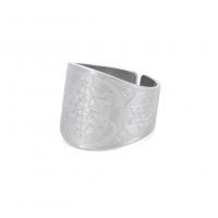 Stainless Steel Finger Ring 304 Stainless Steel fashion jewelry & for woman original color Sold By PC