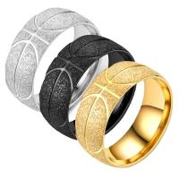 Пальцевидное Кольцо Титановой Стали, титан, ювелирные изделия моды & разный размер для выбора & Мужский, Много цветов для выбора, продается PC