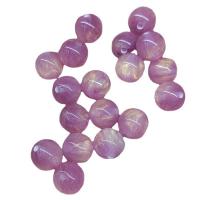 Imitation Cats Eye Resin Beads, Round, epoxy gel, DIY, more colors for choice, 10mm, Approx 100PCs/Bag, Sold By Bag