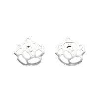 Stainless Steel Flower Pendant 304 Stainless Steel polished & Unisex & hollow Approx Sold By Bag