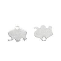 Stainless Steel Animal Pendants 304 Stainless Steel Elephant polished & Unisex Approx Sold By Bag
