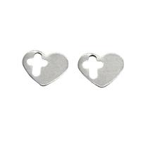 Stainless Steel Heart Pendants, 304 Stainless Steel, polished, Unisex & different styles for choice & hollow, more colors for choice, Approx 50PCs/Bag, Sold By Bag