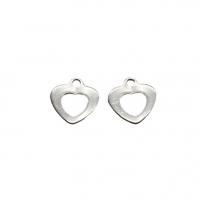 Stainless Steel Heart Pendants 304 Stainless Steel polished Unisex & hollow Approx Sold By Bag