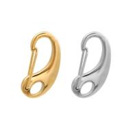 304 Stainless Steel Snap Hook Clasp, Vacuum Ion Plating, DIY & different size for choice, more colors for choice, Sold By PC
