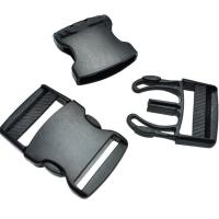 Kunststoff Tasche Verriegelung Schnalle, DIY & verschiedene Größen vorhanden, schwarz, verkauft von PC