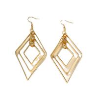 Tibetan Style Drop Earrings, gold color plated, fashion jewelry & different styles for choice & for woman, nickel, lead & cadmium free, Sold By Pair
