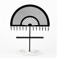 Multi Purpose Display, Iron, with Porcelain, Fan, durable, black, 150x150x330mm, Sold By PC
