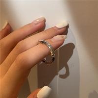Ring Finger mosiądz, Powlekane, Regulowane & biżuteria moda & dla kobiety, 30mm, sprzedane przez PC