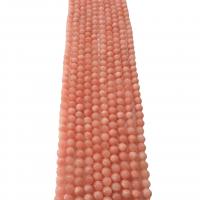 Mashan Jade Perle, rund, Spritzlackierung, DIY & verschiedene Größen vorhanden, Kirsche Quarz, verkauft per ca. 40 cm Strang