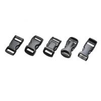 Plastic Release Buckle, DIY & different styles for choice, black, Sold By PC