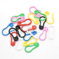 Plastic Safety Pin, Calabash, DIY, more colors for choice, 23x10.60x1.80mm, Sold By PC