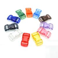 البلاستيك حقيبة المتشابكة بوكلي, ديي, المزيد من الألوان للاختيار, 30x14.70x5.80mm, تباع بواسطة PC