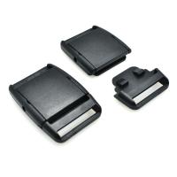 Plastic Release Buckle, DIY, black, 48x33.30mm, Sold By PC