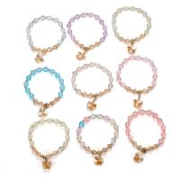 Bracciali di cristallo, Farfalla, gioielli di moda & per la donna, più colori per la scelta, 70mm, 10PC/lotto, Venduto da lotto