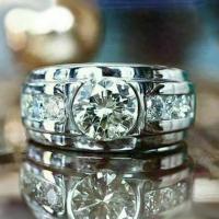 Cúbicos Circonia Micro Pave anillo de latón, metal, chapado en color de platina, diverso tamaño para la opción & micro arcilla de zirconia cúbica & para mujer, Vendido por UD