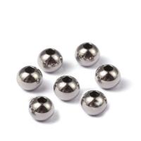 Perlas de acero inoxidable, acero inoxidable 304, electrolización, diverso tamaño para la opción, color original, Vendido por UD