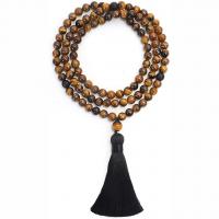 Natural Tiger Eye Bracelets handmade fashion jewelry & Unisex 8mm Sold Per Approx 33.86 Inch Strand