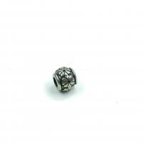 Perlas de acero inoxidable, acero inoxidable 304, Cubo, Vintage & Bricolaje, color original, 11.20x9.60mm, Vendido por UD