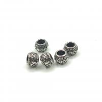 Stainless Steel Beads 304 Stainless Steel barrel vintage & DIY original color Sold By PC