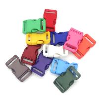 Plastic Release Buckle, DIY, more colors for choice, Inner Diameter:Approx 20mm, Sold By PC