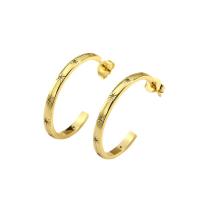 Brass Stud Earring, plated, fashion jewelry & for woman, more colors for choice, 25mm, Sold By Pair