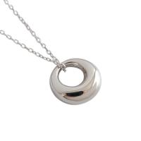 925 Sterling Silver Necklaces plated fashion jewelry & for woman 10.60mm Length Approx 17.3 Inch Sold By PC