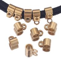 Stainless Steel Bail Beads 304 Stainless Steel Vacuum Ion Plating DIY Approx 4mm Sold By Bag