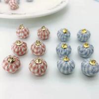 Cloth Pendant, Round, DIY, more colors for choice, 15mm, Approx 100PCs/Bag, Sold By Bag