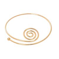 Zinc Alloy Cuff Bangle plated Adjustable & for woman nickel lead & cadmium free Inner Approx 90mm Sold By PC