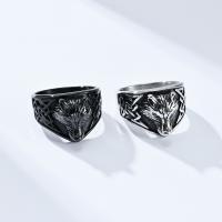 Stainless Steel Finger Ring 304 Stainless Steel polished fashion jewelry & for man 15mm Sold By PC