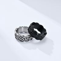 Stainless Steel Finger Ring 304 Stainless Steel polished fashion jewelry & for man 10mm Sold By PC