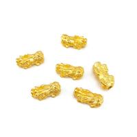 Brass Jewelry Beads Fabulous Wild Beast gold color plated DIY golden nickel lead & cadmium free Sold By PC