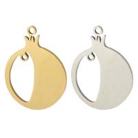 Stainless Steel Pendants 304 Stainless Steel Vacuum Plating Unisex & double-hole & hollow Approx 1mm Approx Sold By Bag
