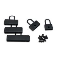 Zinc Alloy Ledningen Tips, Håndtaske, elektroforese, du kan DIY & forskellig størrelse for valg, sort, nikkel, bly & cadmium fri, 100pc'er/Bag, Solgt af Bag
