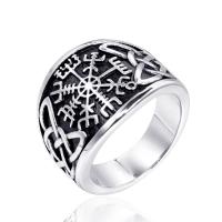 Titanium Steel Finger Ring plated & for man Sold By PC