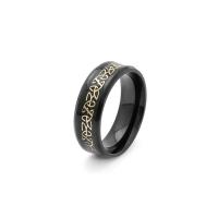 Палец кольцо из нержавеющей стали, Нержавеющая сталь 304, разный размер для выбора & Мужский, Много цветов для выбора, 8mm, размер:7-12, продается PC