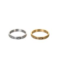 Stainless Steel Finger Ring 304 Stainless Steel Star Vacuum Ion Plating Unisex & hollow US Ring Sold By PC