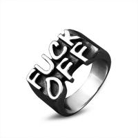 Stainless Steel Finger Ring, 304 Stainless Steel, fashion jewelry & different size for choice & for man, original color, Sold By PC
