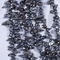 Perla Barroca Freshwater, Perlas cultivadas de agua dulce, Irregular, Bricolaje, 10-20mmu30017-8mm, longitud 35-36 cm, Vendido por UD