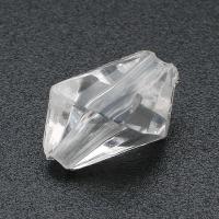 Transparent akryl perler, du kan DIY, klar, 11x13x8mm, Hole:Ca. 2mm, Solgt af Bag